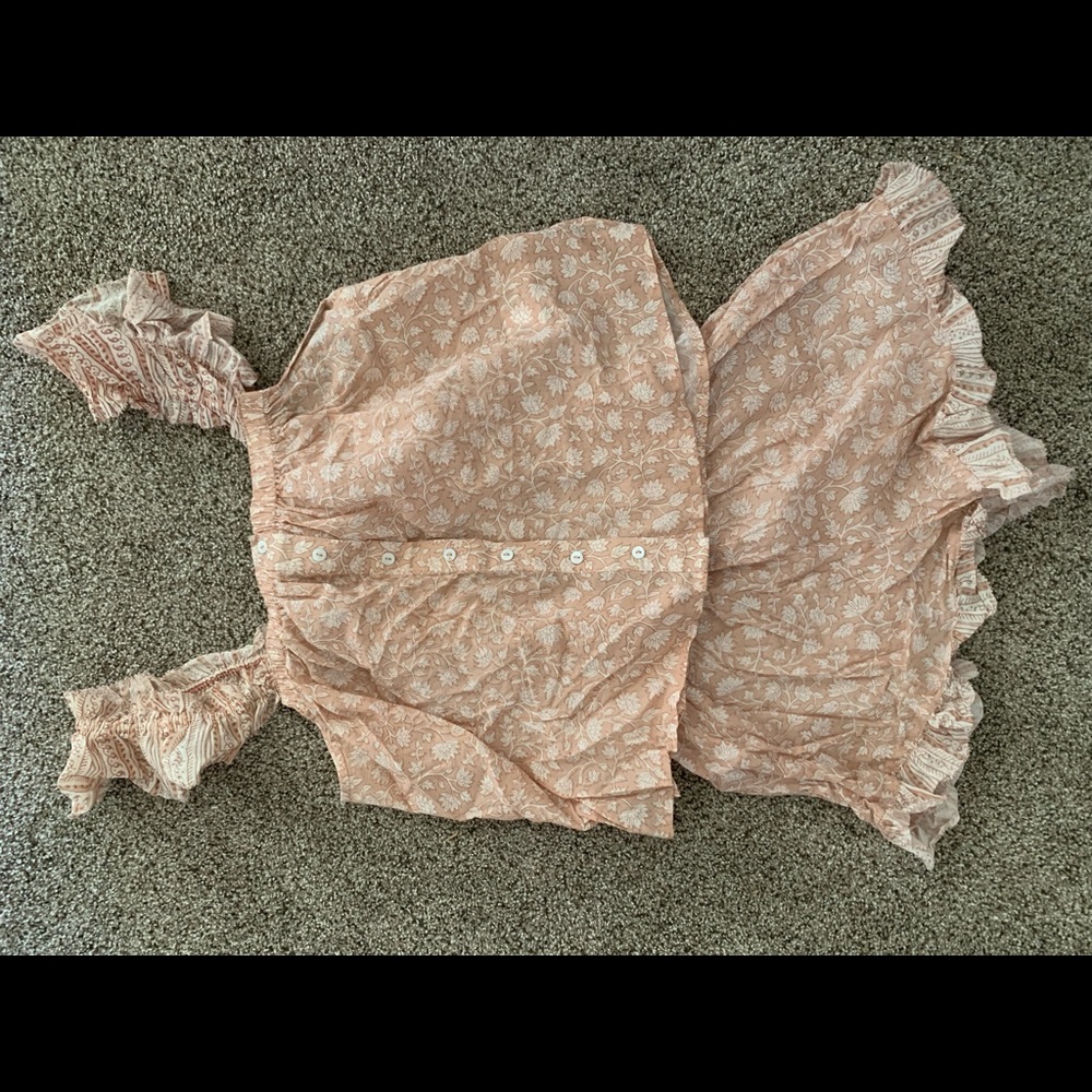 Cleobella lounge set from Anthropologie- work once- like new condition